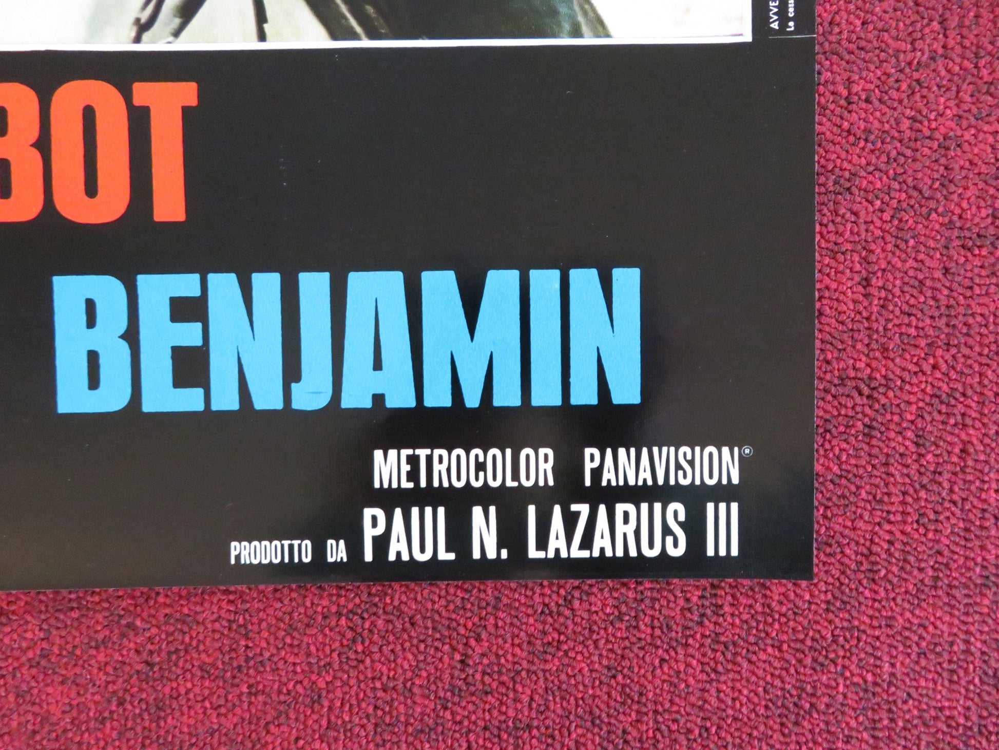 WESTWORLD - E ITALIAN FOTOBUSTA POSTER YUL BRYNNER JAMES BROLIN 1973 Rendezvous Cinema Movie posters