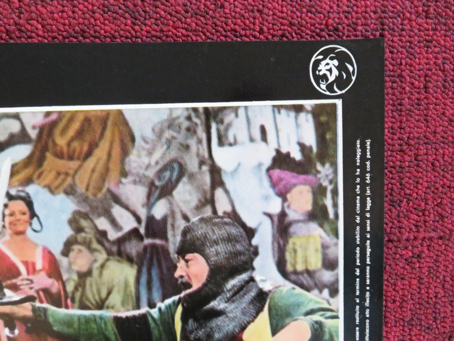 WESTWORLD - G ITALIAN FOTOBUSTA POSTER YUL BRYNNER JAMES BROLIN 1973 Rendezvous Cinema Movie posters
