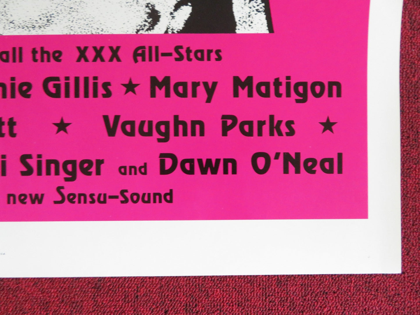 WET ROCK US TRI FOLDED ONE SHEET ROLLED POSTER BREE ANTHONY JAMIE GILLIS 1975 Rendezvous Cinema Movie posters