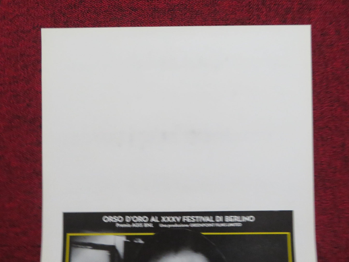 WETHERBY ITALIAN LOCANDINA POSTER VANESSA REDGRAVE IAN HOLM 1986 Rendezvous Cinema Movie posters