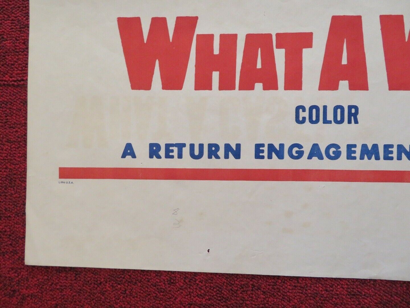 WHAT A WAY TO GO FOLDED US ONE SHEET POSTER SHIRLEY MACLAINE PAUL NEWMAN 1964 Movie posters