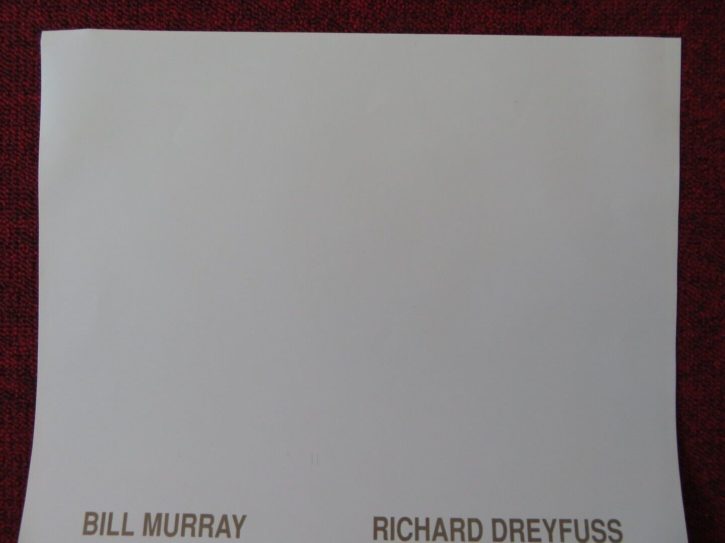 WHAT ABOUT BOB? ITALIAN LOCANDINA (27.5"x13") POSTER BILL MURRAY 1991 Movie posters