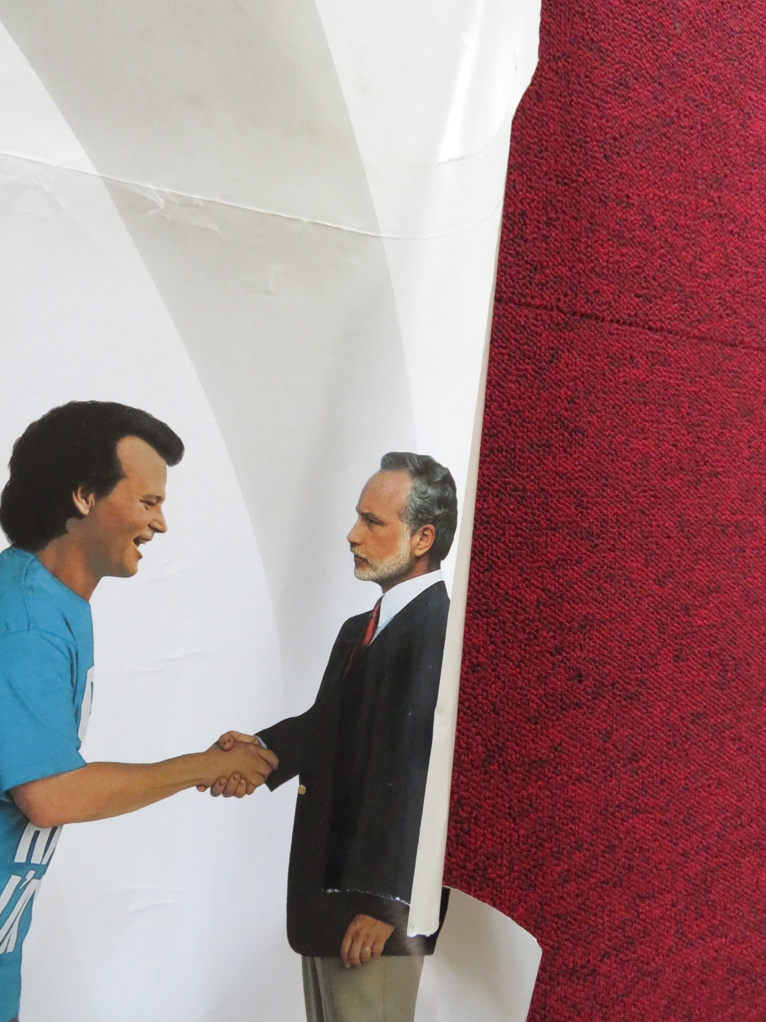 WHAT ABOUT BOB? UK QUAD (30"x 40") ROLLED POSTER BILL MURRAY R. DREYFUSS 1991 Rendezvous Cinema Movie posters