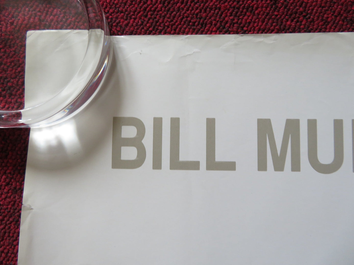 WHAT ABOUT BOB? UK QUAD (30"x 40") ROLLED POSTER BILL MURRAY R. DREYFUSS 1991 Rendezvous Cinema Movie posters