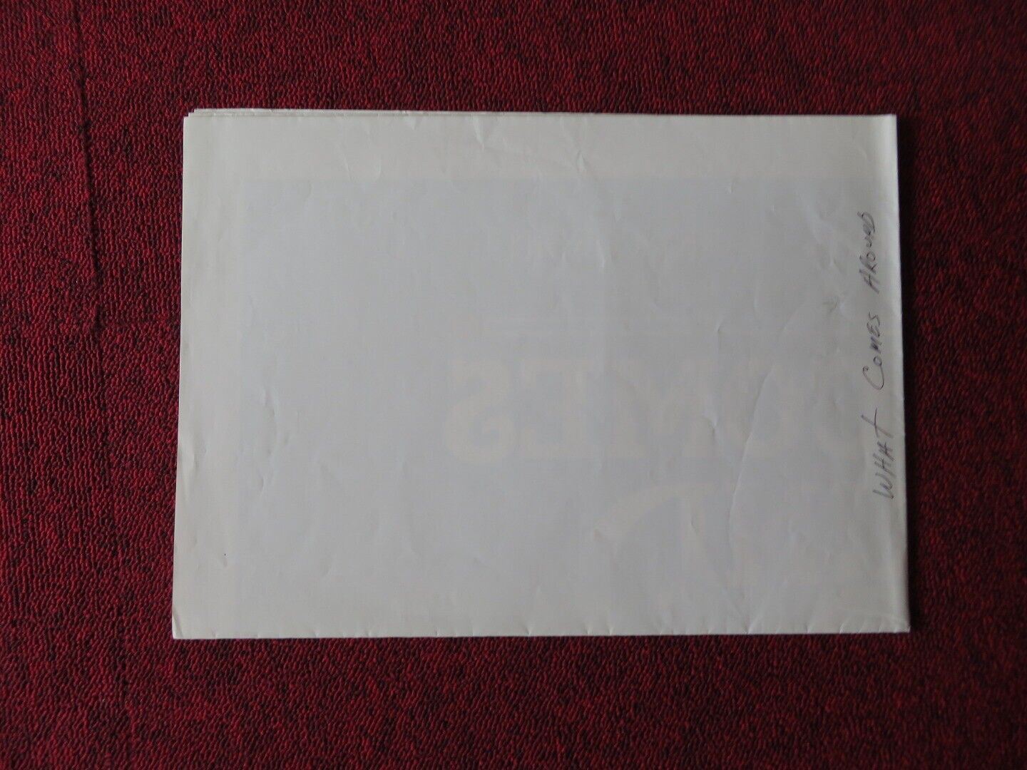 WHAT COMES AROUND FOLDED US ONE SHEET POSTER JERRY REED BO HOPKINS 1985 Movie posters