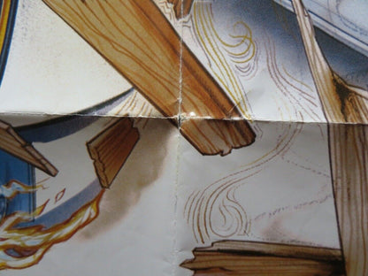 WHAT COMES AROUND FOLDED US ONE SHEET POSTER JERRY REED BO HOPKINS 1985 Movie posters