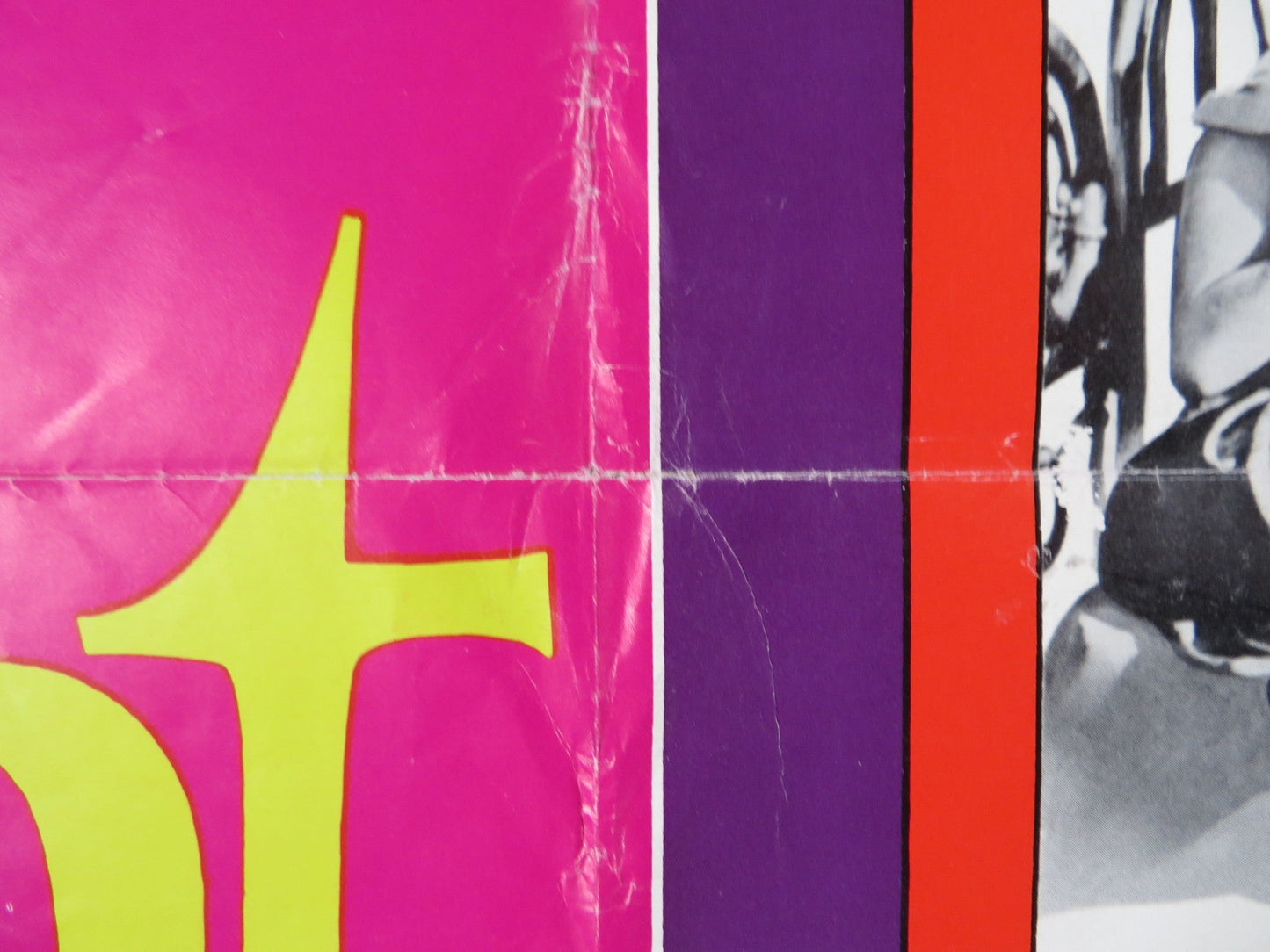 WHAT DID YOU DO IN THE WAR, DADDY? FOLDED US ONE SHEET POSTER JAMES COBURN 1966 Rendezvous Cinema Movie posters