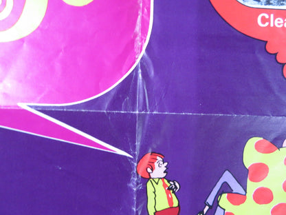 WHAT DID YOU DO IN THE WAR, DADDY? FOLDED US ONE SHEET POSTER JAMES COBURN 1966 Rendezvous Cinema Movie posters