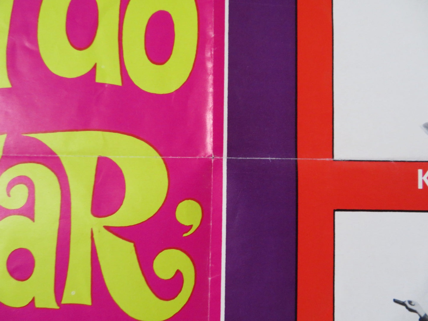 WHAT DID YOU DO IN THE WAR, DADDY? FOLDED US ONE SHEET POSTER JAMES COBURN 1966 Rendezvous Cinema Movie posters