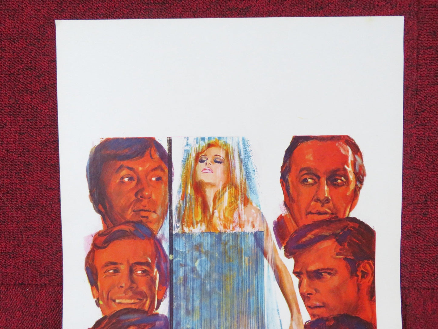 WHAT DO YOU SAY TO A NAKED LADY? ITALIAN LOCANDINA POSTER ALLEN FUNT 1970 Rendezvous Cinema Movie posters