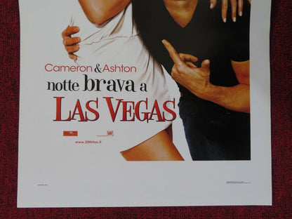 WHAT HAPPENS IN VEGAS ITALIAN LOCANDINA (27.5"x13") POSTER CAMERON DIAZ 2008 Movie posters