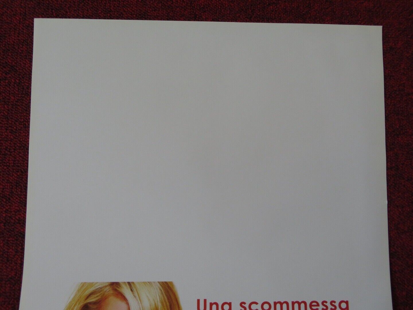 WHAT HAPPENS IN VEGAS ITALIAN LOCANDINA (27.5"x13") POSTER CAMERON DIAZ 2008 Movie posters