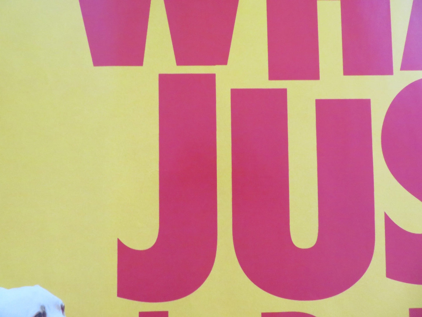 WHAT JUST HAPPENED UK QUAD (30"x 40") ROLLED POSTER ROBERT DE NIRO S. PENN 2008 Rendezvous Cinema Movie posters