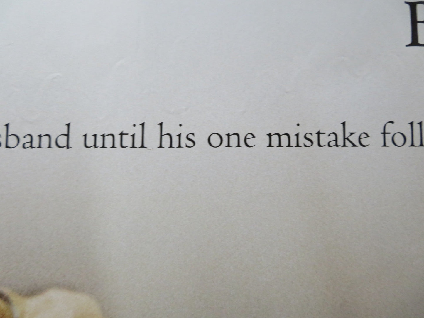 WHAT LIES BENEATH UK QUAD (30"x 40") ROLLED POSTER MICHELLE PFEIFFER 2000 Rendezvous Cinema Movie posters