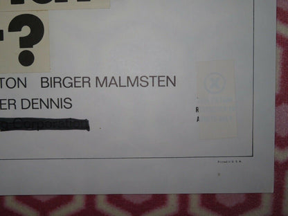 WHAT NEXT? / Swedish Love Play US ONE SHEET POSTER MONICA NORDQUIST Movie posters