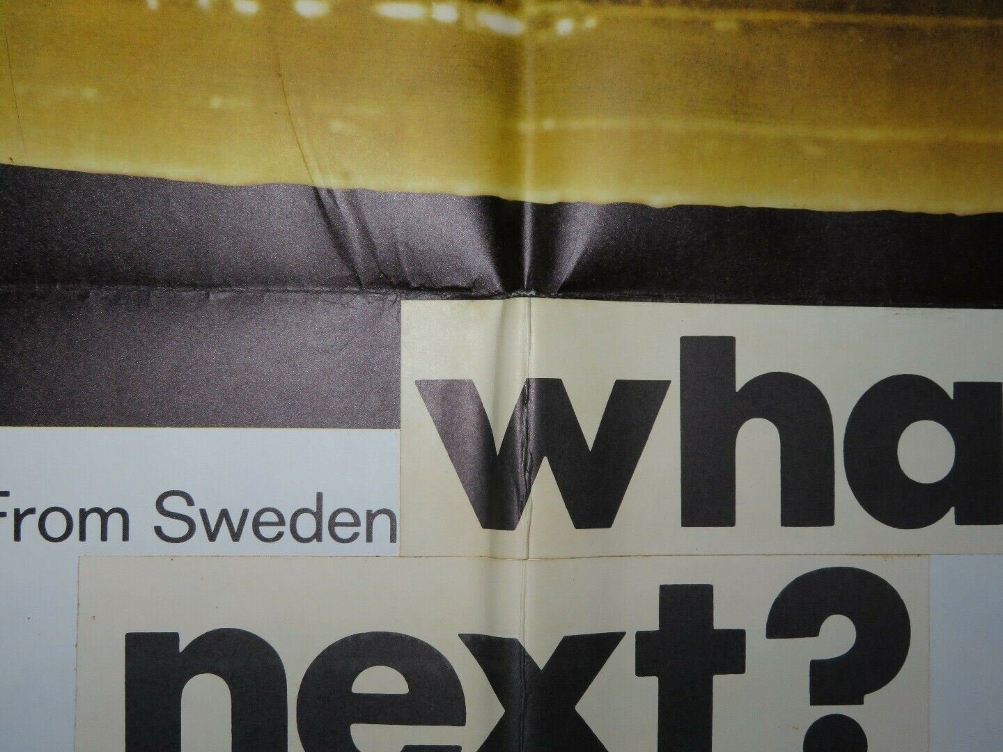 WHAT NEXT? / Swedish Love Play US ONE SHEET POSTER MONICA NORDQUIST Movie posters