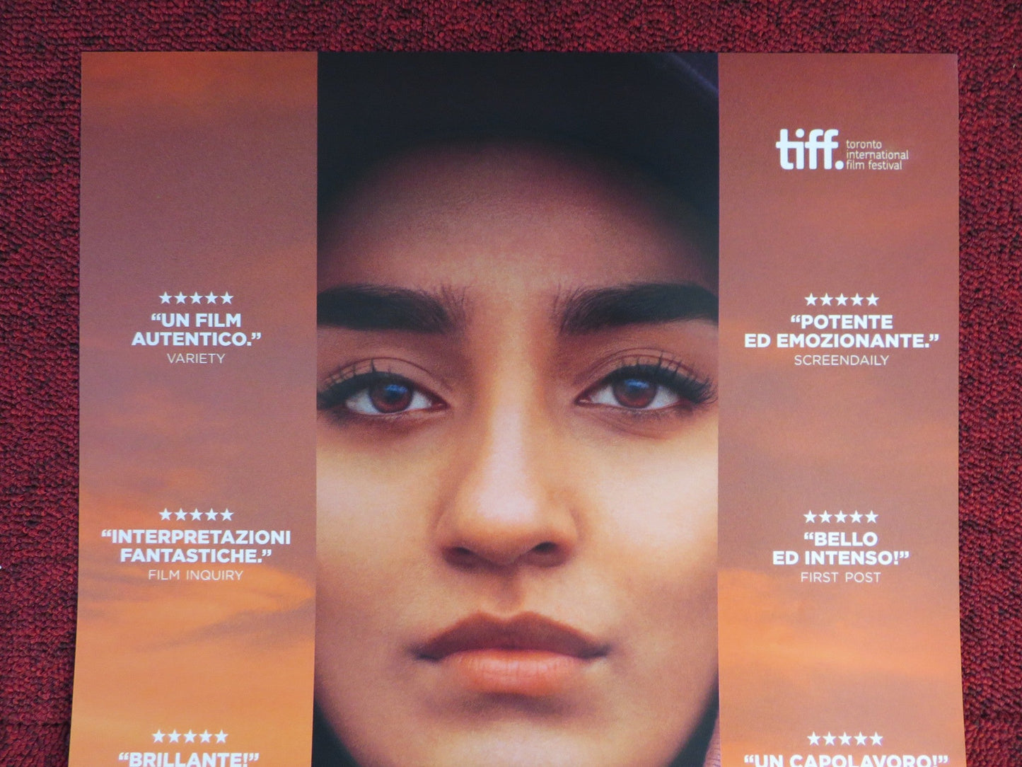 WHAT WILL PEOPLE SAY ITALIAN LOCANDINA POSTER MARIA MOZHDAH ADIL HUSSAIN 2017 Rendezvous Cinema Movie posters