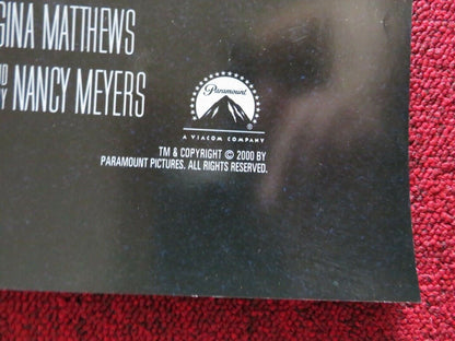 WHAT WOMEN WANT US ONE SHEET ROLLED POSTER MEL GIBSON HELEN HUNT 2000 Movie posters