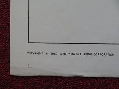 WHATEVER HAPPENED TO AUNT ALICE FOLDED US ONE SHEET POSTER GERALDINE PAGE 1969 Movie posters