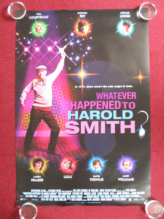 WHATEVER HAPPENED TO HAROLD SMITH? US ONE SHEET ROLLED POSTER TOM COURTENAY 1999 Rendezvous Cinema Movie posters