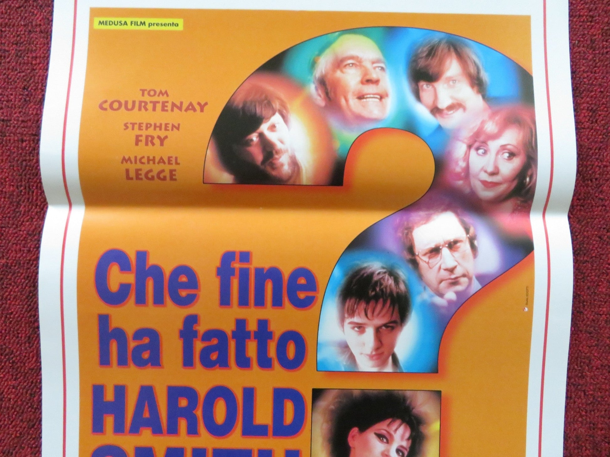 WHATEVER HAPPENED TO HARROLD SMITH ITALIAN LOCANDINA POSTER TOM COURTENAY 1999 Rendezvous Cinema Movie posters