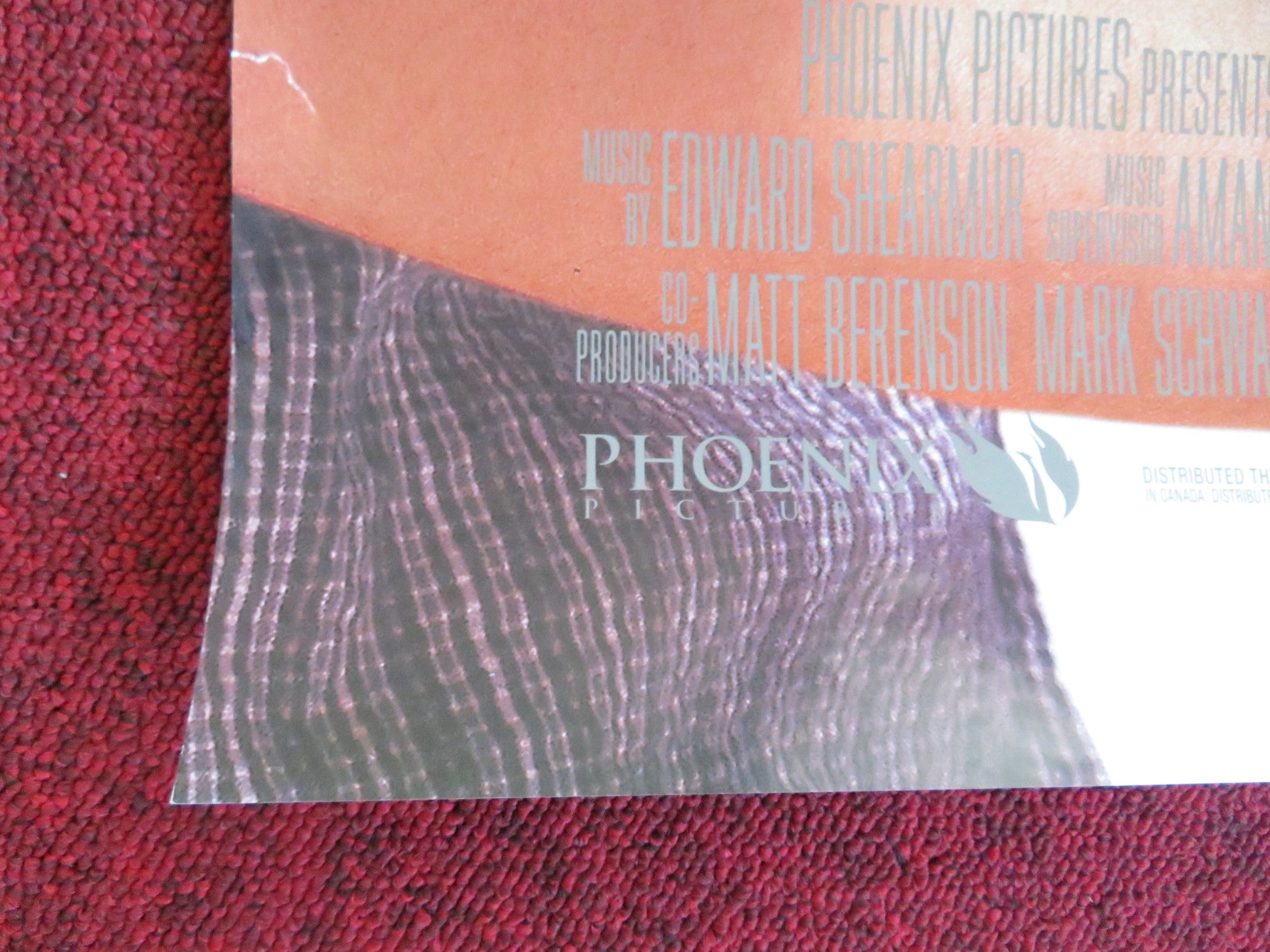 WHATEVER IT TAKES US ONE SHEET ROLLED POSTER SHANE WEST JODI LYN O'KEEFE 2000 Rendezvous Cinema Movie posters