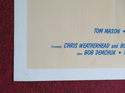 WHATEVER IT TAKES US TRI FOLDED ONE SHEET ROLLED POSTER TOM MASON M. BALSAM 1986 Rendezvous Cinema Movie posters