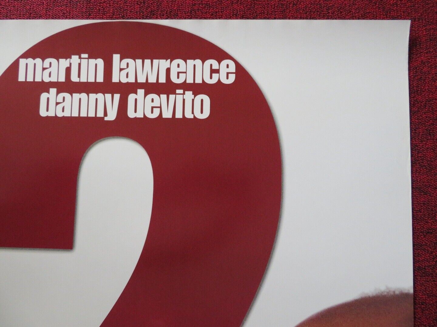 WHAT'S THE WORST THAT COULD HAPPEN US ONE SHEET ROLLED POSTER M LAWRENCE 2001 Movie posters