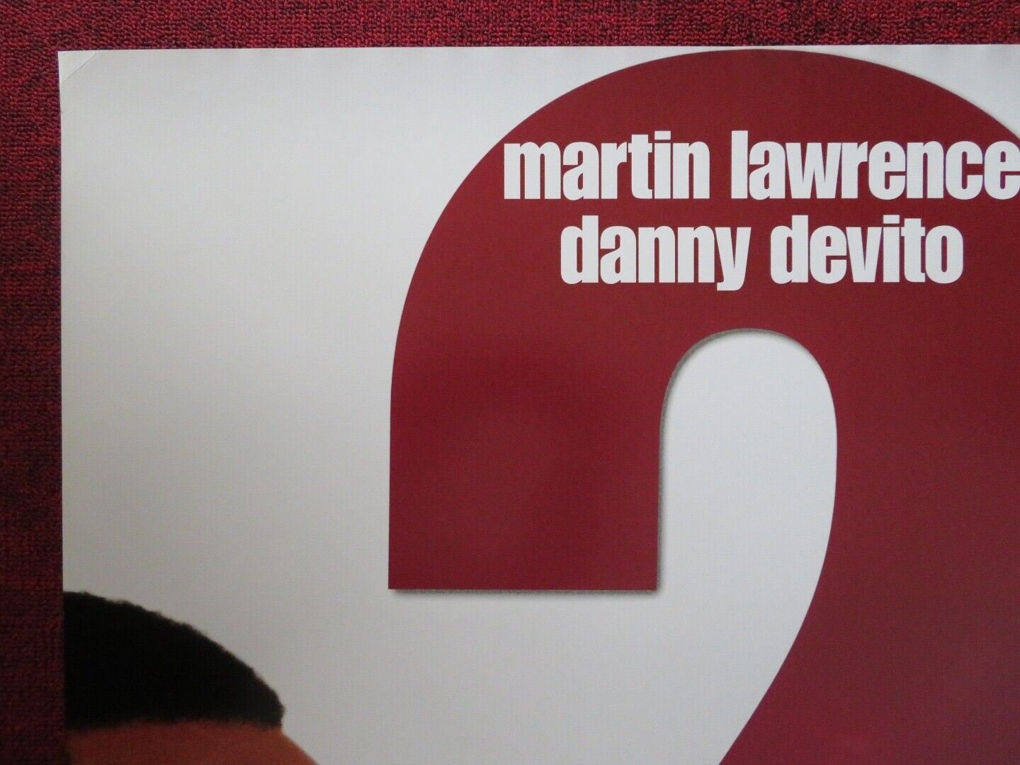 WHAT'S THE WORST THAT COULD HAPPEN US ONE SHEET ROLLED POSTER M LAWRENCE 2001 Movie posters