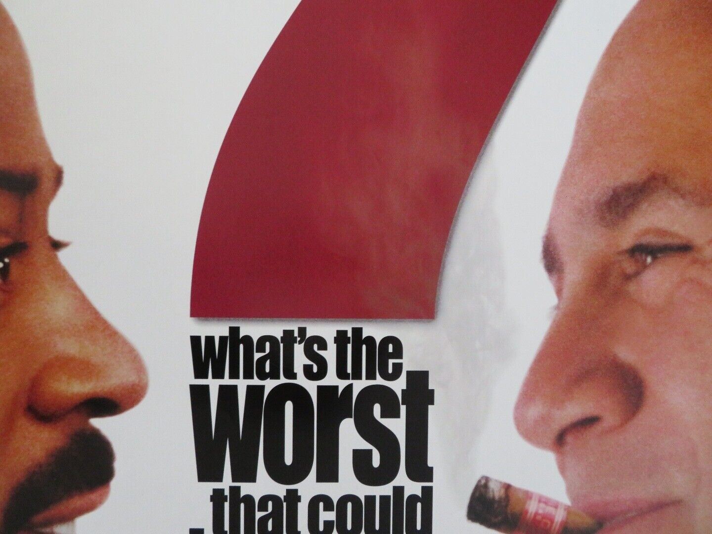 WHAT'S THE WORST THAT COULD HAPPEN US ONE SHEET ROLLED POSTER M LAWRENCE 2001 Movie posters