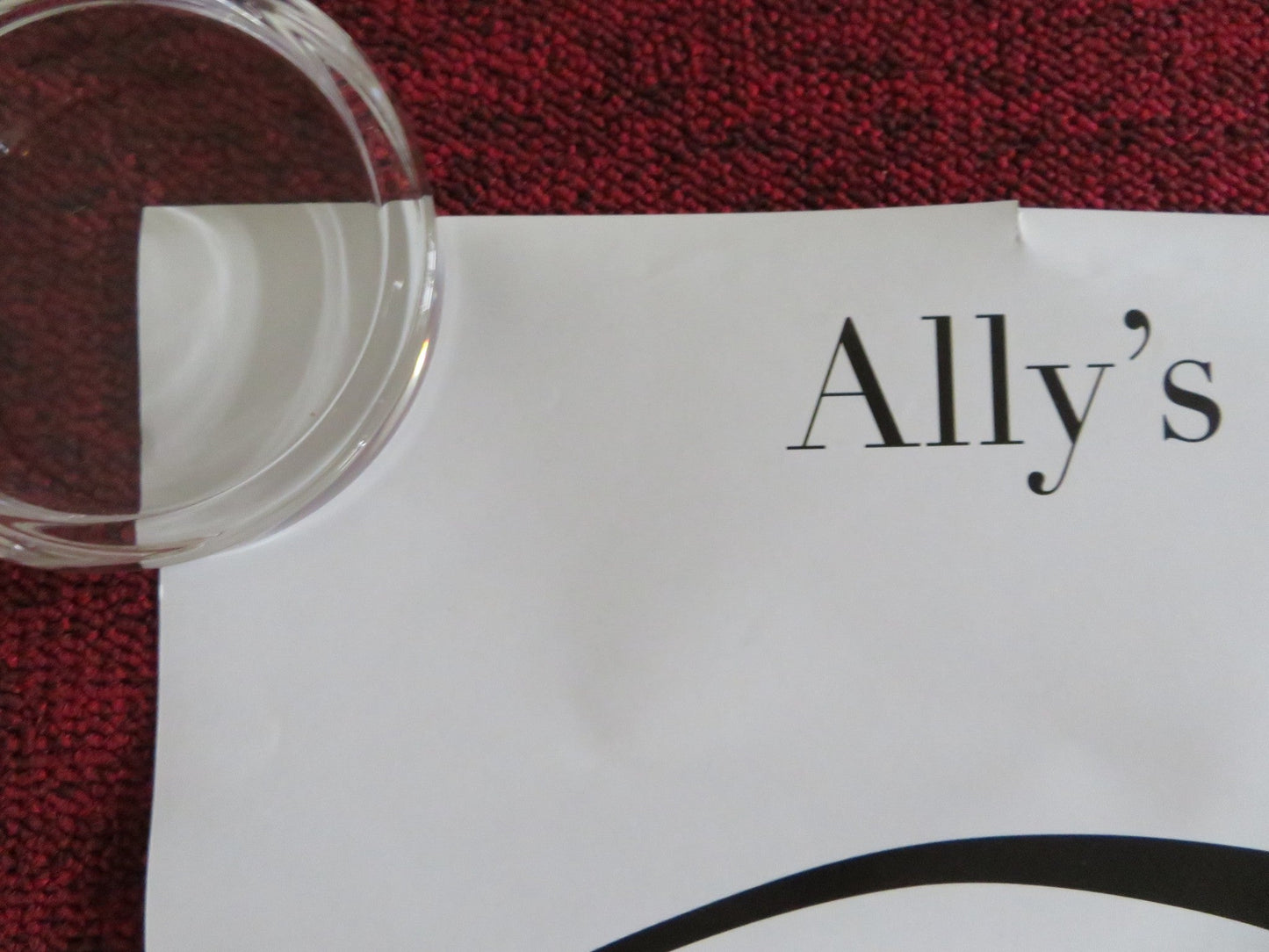 WHAT'S YOUR NUMBER US ONE SHEET ROLLED POSTER CHRIS EVANS ANNA FARIS 2011 Rendezvous Cinema Movie posters