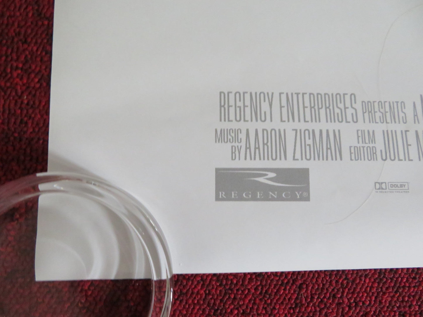 WHAT'S YOUR NUMBER US ONE SHEET ROLLED POSTER CHRIS EVANS ANNA FARIS 2011 Rendezvous Cinema Movie posters