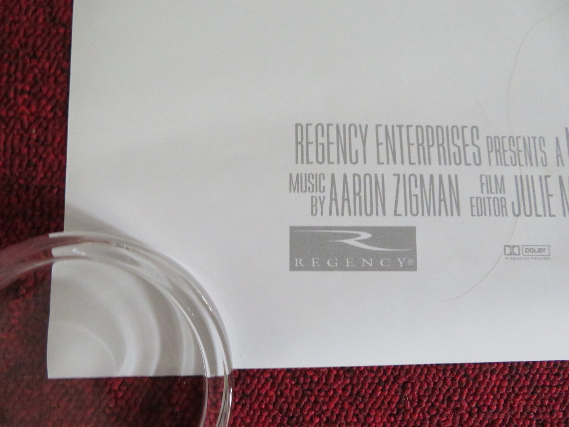 WHAT'S YOUR NUMBER US ONE SHEET ROLLED POSTER CHRIS EVANS ANNA FARIS 2011 Rendezvous Cinema Movie posters