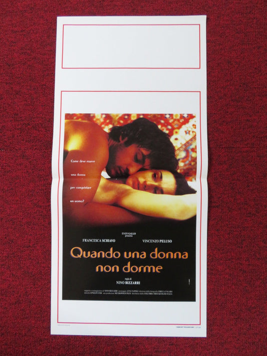 WHEN A MAN LOVE A WOMAN ITALIAN LOCANDINA POSTER FRANCESCA SCHIAVO 2000 Rendezvous Cinema Movie posters