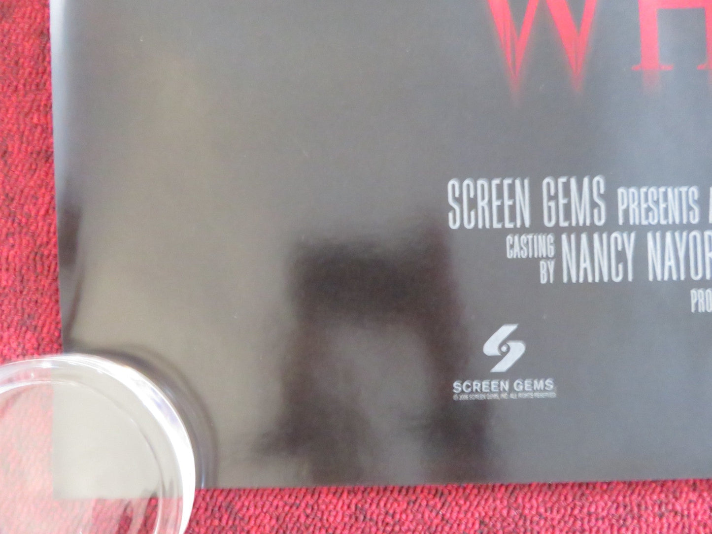 WHEN A STRANGER CALLS UK QUAD (30"x 40") ROLLED POSTER CAMILLA BELLE 2006 Rendezvous Cinema Movie posters