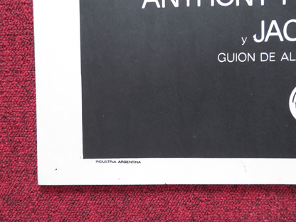 WHEN EIGHT BELLS TOLL FOLDED ARGENTINA ONE SHEET POSTER ANTHONY HOPKINS 1971 Rendezvous Cinema Movie posters