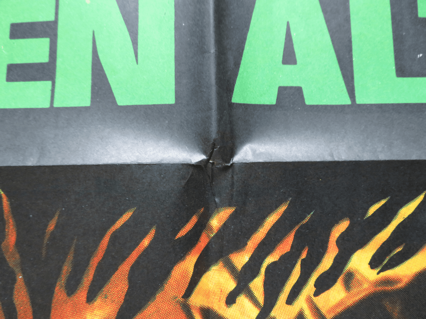 WHEN EIGHT BELLS TOLL FOLDED ARGENTINA ONE SHEET POSTER ANTHONY HOPKINS 1971 Rendezvous Cinema Movie posters