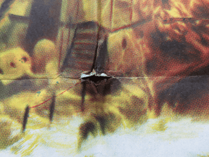 WHEN EIGHT BELLS TOLL FOLDED ARGENTINA ONE SHEET POSTER ANTHONY HOPKINS 1971 Rendezvous Cinema Movie posters