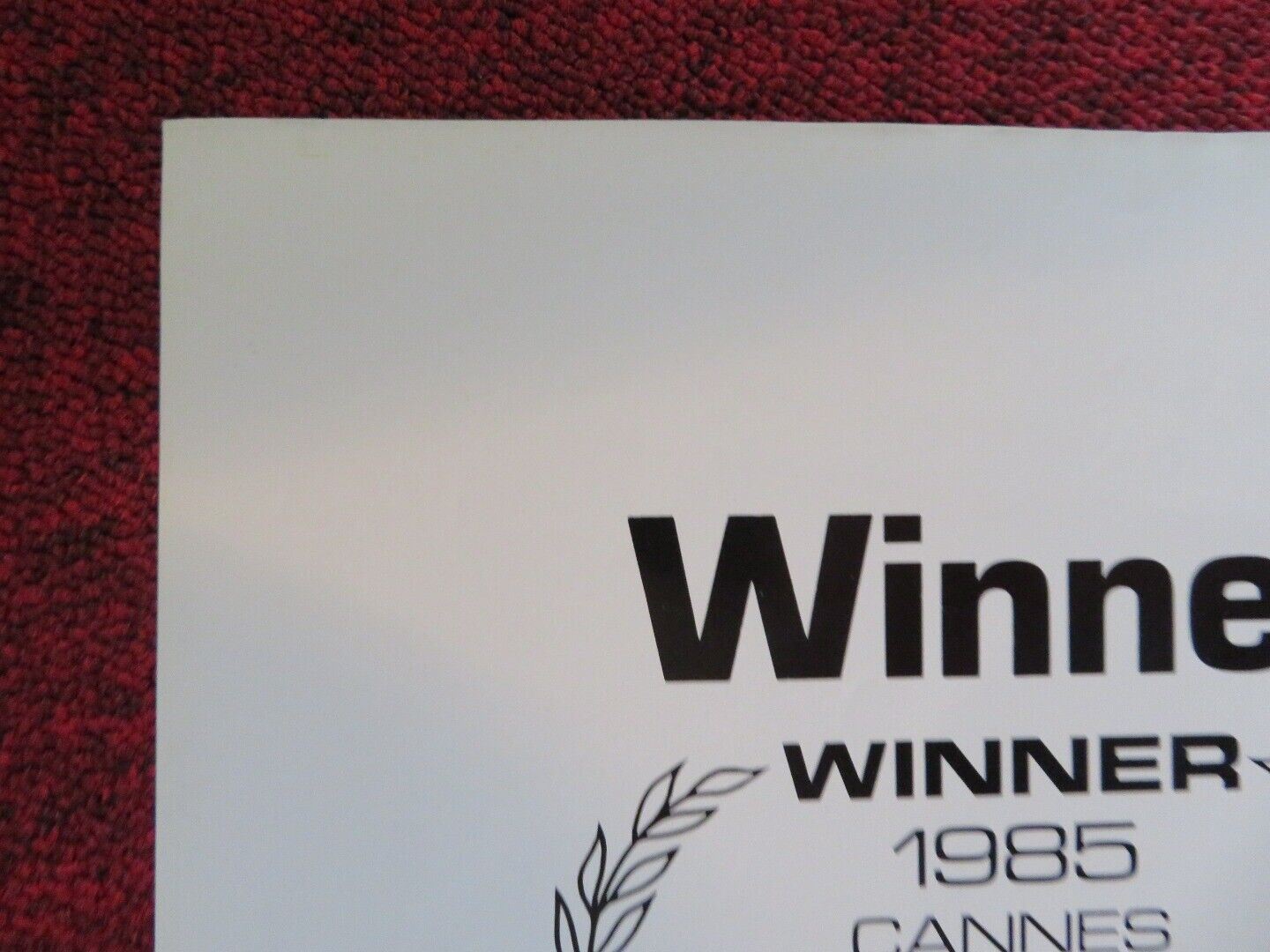 WHEN FATHER WAS ALWAYS ON BUSINESS FOLDED US ONE SHEET POSTER 1985 Rendezvous Cinema Movie posters