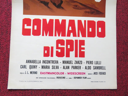 WHEN HEROES DIE ITALIAN LOCANDINA POSTER CRAIG HILL ANNABELLA INCONTRERA 1970 Rendezvous Cinema Movie posters