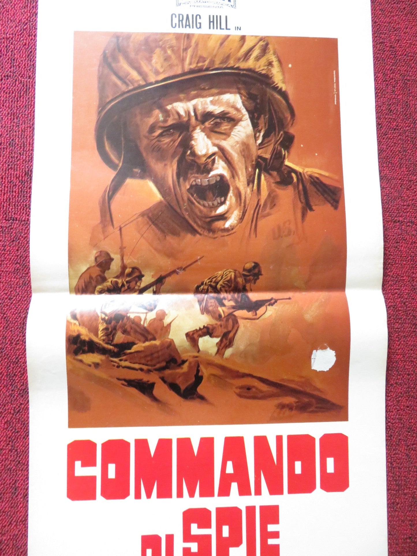 WHEN HEROES DIE ITALIAN LOCANDINA POSTER CRAIG HILL ANNABELLA INCONTRERA 1970 Rendezvous Cinema Movie posters