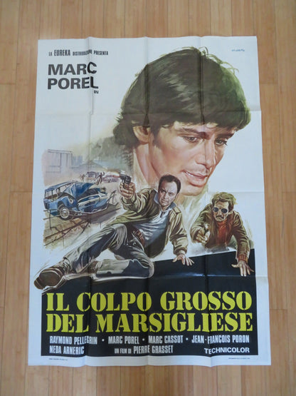 WHEN THE CITY AWAKES ITALIAN 2 FOGLIO POSTER MARC POREL 1977 Rendezvous Cinema Movie posters
