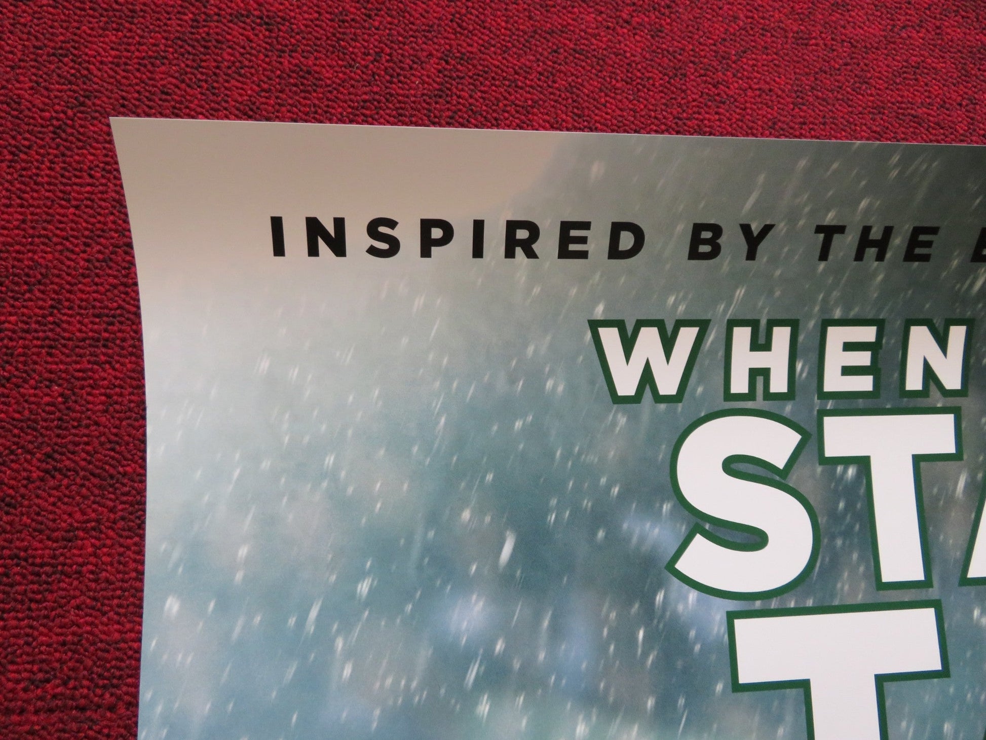 WHEN THE GAME STANDS TALL US ONE SHEET ROLLED POSTER JIM CAVIEZEL M. CHIKLI 2014 Rendezvous Cinema Movie posters