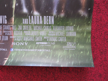 WHEN THE GAME STANDS TALL US ONE SHEET ROLLED POSTER JIM CAVIEZEL M. CHIKLI 2014 Rendezvous Cinema Movie posters