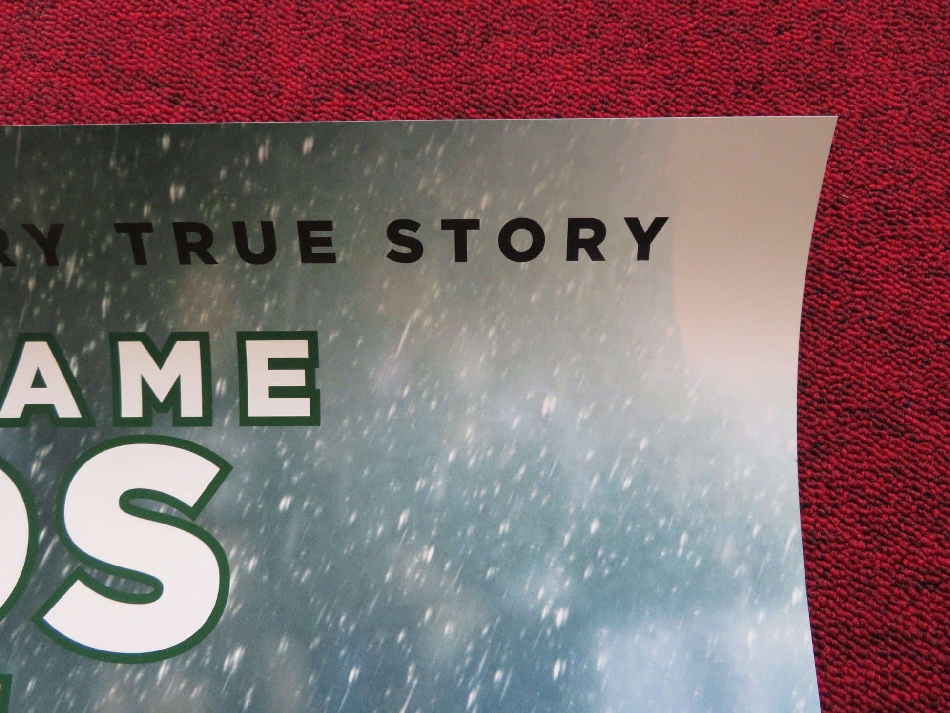 WHEN THE GAME STANDS TALL US ONE SHEET ROLLED POSTER JIM CAVIEZEL M. CHIKLI 2014 Rendezvous Cinema Movie posters