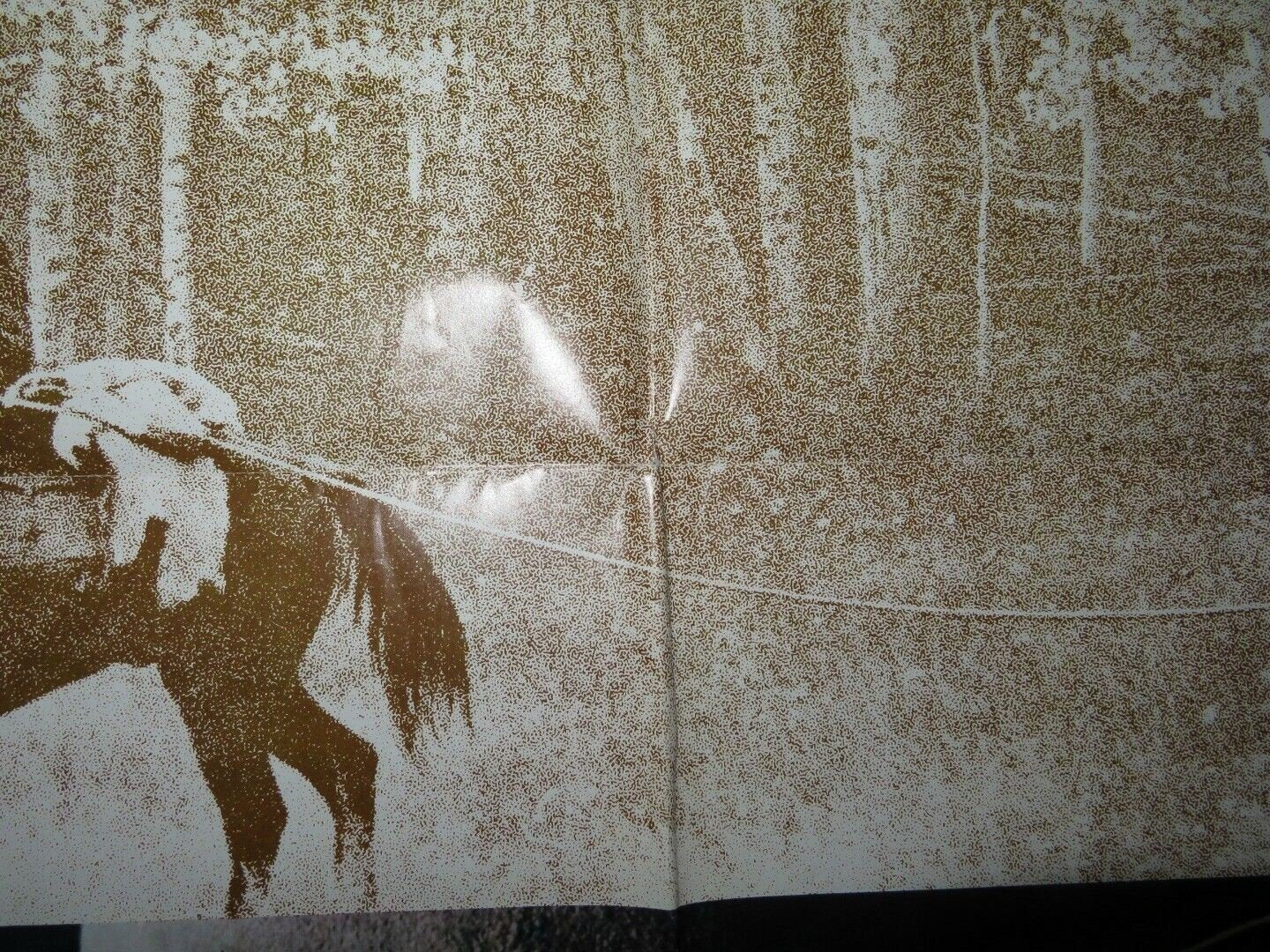 WHEN THE LEGENDS DIE FOLDED US ONE SHEET POSTER RICHARD WIDMARK 1972 Movie posters