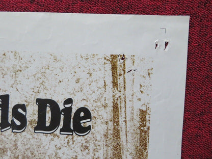 WHEN THE LEGENDS DIE FOLDED US ONE SHEET POSTER RICHARD WIDMARK 1972 Movie posters