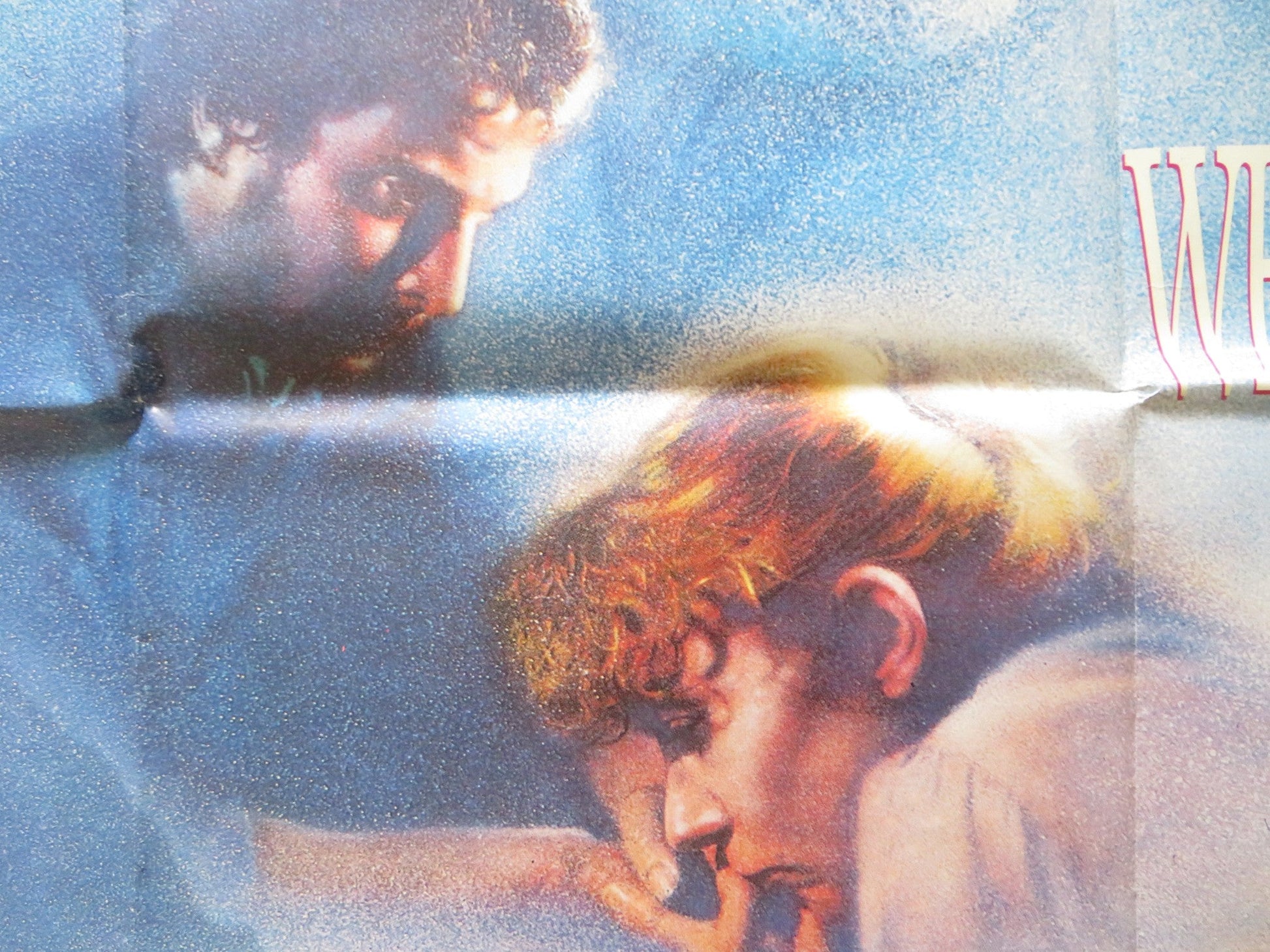 WHEN THE WHALES CAME UK QUAD POSTER FOLDED HELEN MIRREN PAUL SCOFIELD 1989 Rendezvous Cinema Movie posters