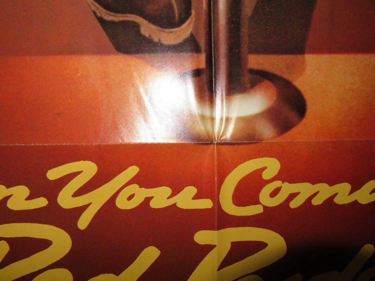WHEN YOU COMIN' BACK, RED RYDER FOLDED US ONE SHEET POSTER MARJOE GORTNER 1979 Movie posters