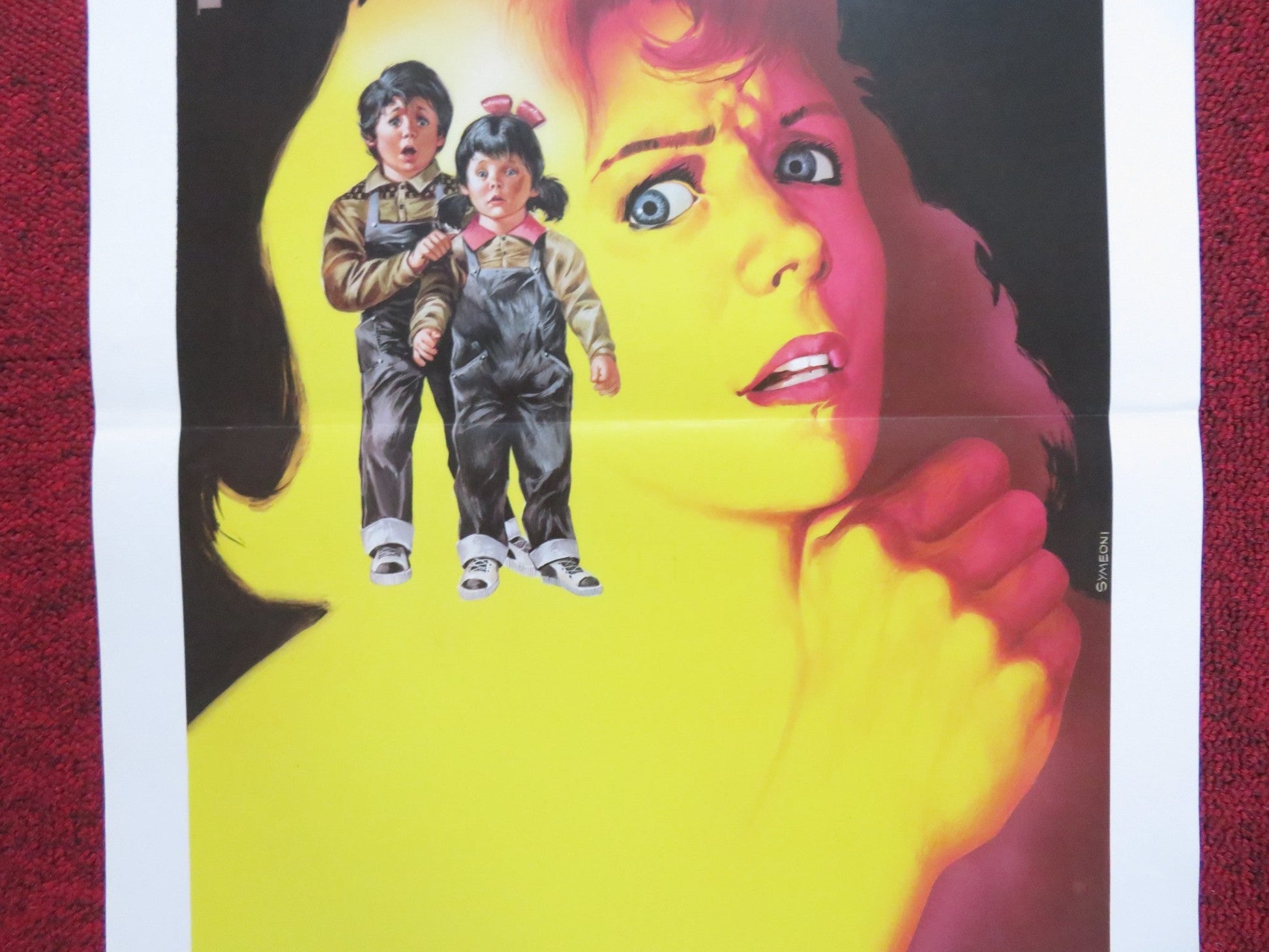 WHERE ARE THE CHILDREN? - B ITALIAN LOCANDINA POSTER JILL CLAYBURGH MAX GAIL 1986 Rendezvous Cinema Movie posters